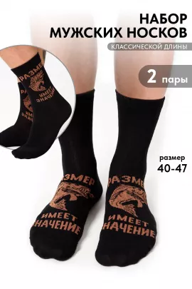Носки мужские Большой улов (набор 2 пары)