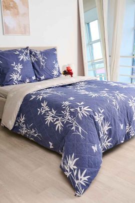 КПБ Перкаль Зима-лето с прост. на резинке - Бамбук