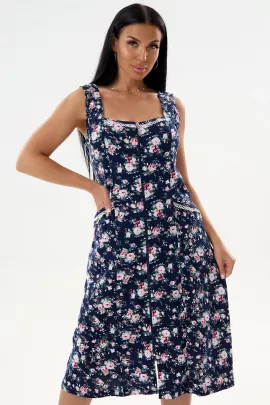 Халат-платье на молнии 46690