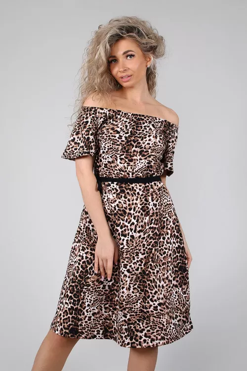 Сарафан женский Леопард