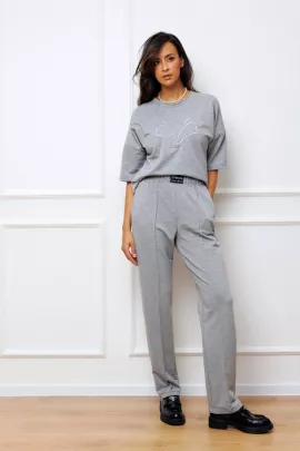 Брюки 343 GRY светло-серый последний размер