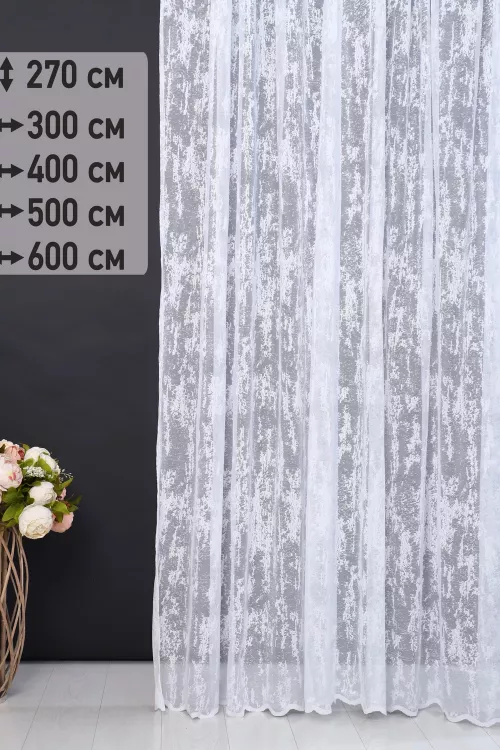 Тюль мрамор 78035