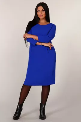 Платье 19079 васильковый последний размер