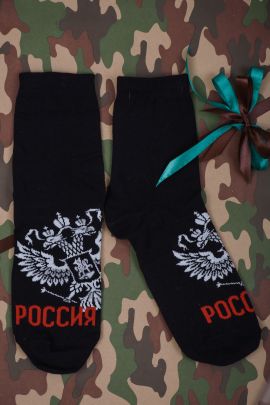 Носки мужские Герб черный последний размер