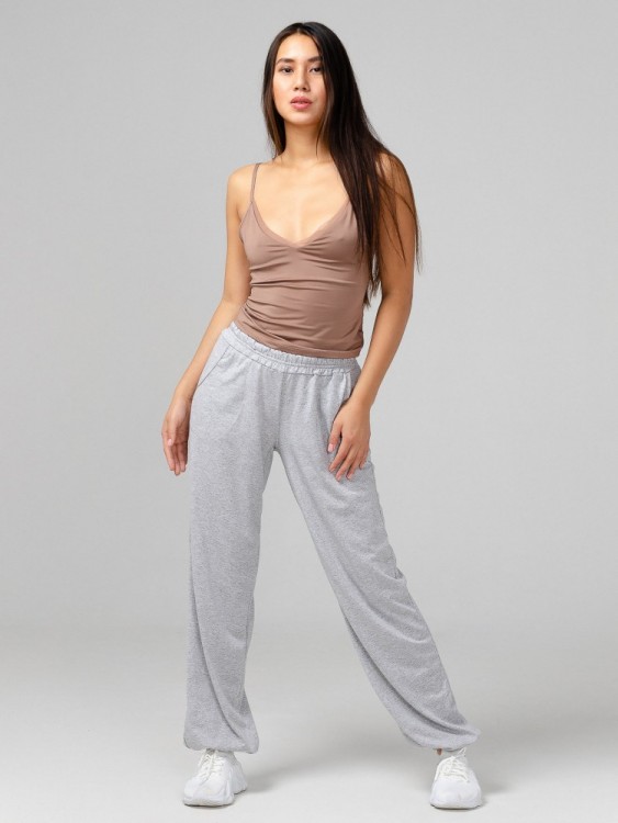 Султанки трикотажные 4098 серый