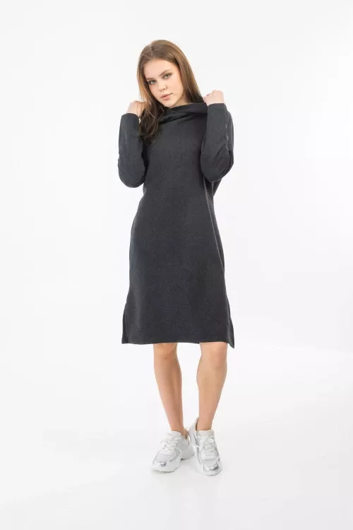 Платье Стиль-2 темно-серый последний размер