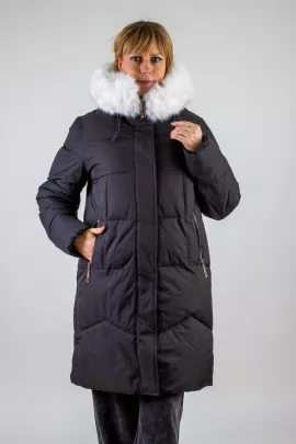 Зимняя куртка с меховой опушкой, арт. 28119-1