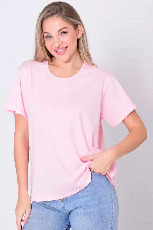 Футболка женская 6-200г (пудра)