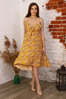 Сарафан 35002 желтый последний размер