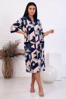 Халат Ребус (фиолетовый)