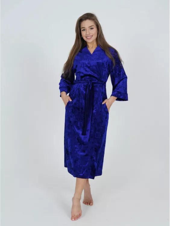 Топаз халат женский (василек)