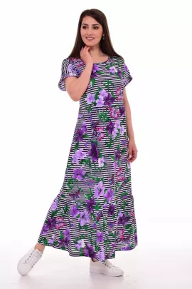 Платье женское 4-082д (лиловый)