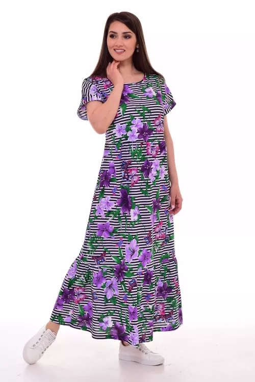 Платье женское 4-082д (лиловый)